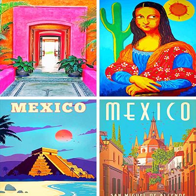 Mexico Paint By Numbers