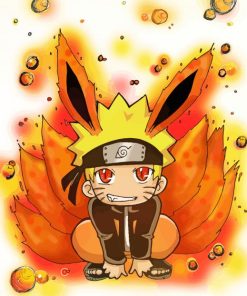 Naruto Chibi Anime paint by number