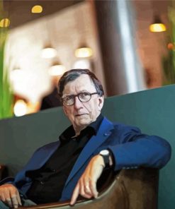 Philosopher Bruno Latour paint by number