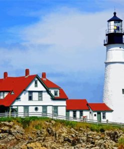 Portland Headlight paint by number