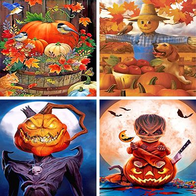 Pumpkins Paint By Numbers