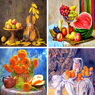 Still Life Paint By Numbers 