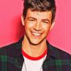 The Actor Grant Gustin paint by number
