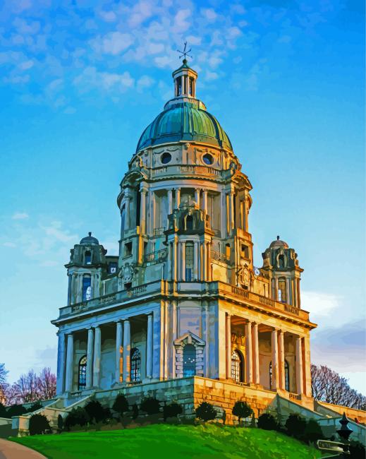 The Ashton Memorial paint by number