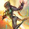 Valkyr Video Game Character paint by number