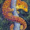 Aesthetic Pangolin paint by number