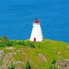 Grand Manan Lighthouse paint by number