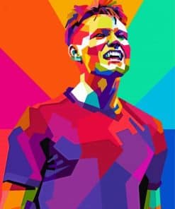 Pop Art Scott Mctominay paint by number
