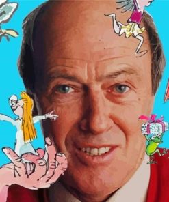 Roald Dahl Books Characters paint by number