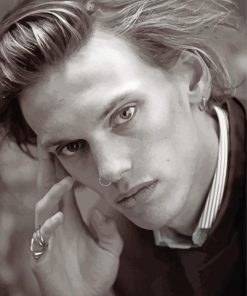 The Actor Jamie Bower paint by number