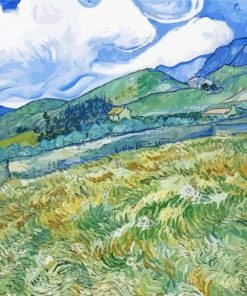 Van Gogh The Wheat Field paint by number