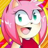 Amy Rose paint by number