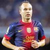 Andres Iniesta paint by number