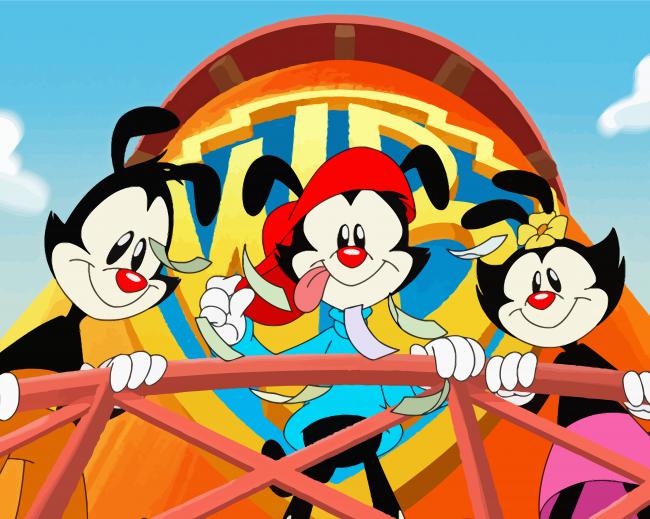 Animaniacs paint by number