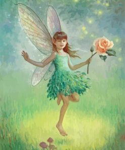 Baby Fairies Art paint by number
