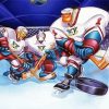 Disney Mighty Ducks Animation paint by number