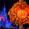 Halloween Disney World paint by number