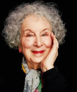 Margaret Atwood paint by number