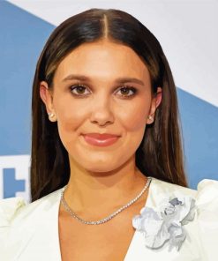 Millie Bobby Brown paint by number