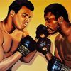 Muhammed Ali And Frazier paint by number
