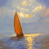 Night Sail Art paint by number