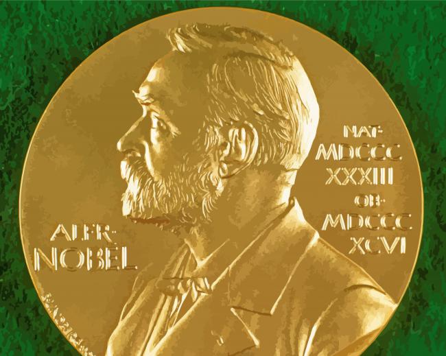 Nobel Prize paint by number