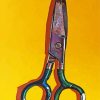 Old Scissor paint by number