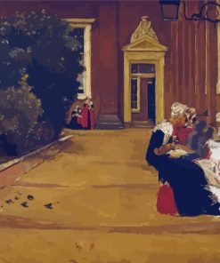 Orphan Girls In Amsterdam By Max Liebermann paint by number