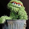 Oscar The Grouch paint by number