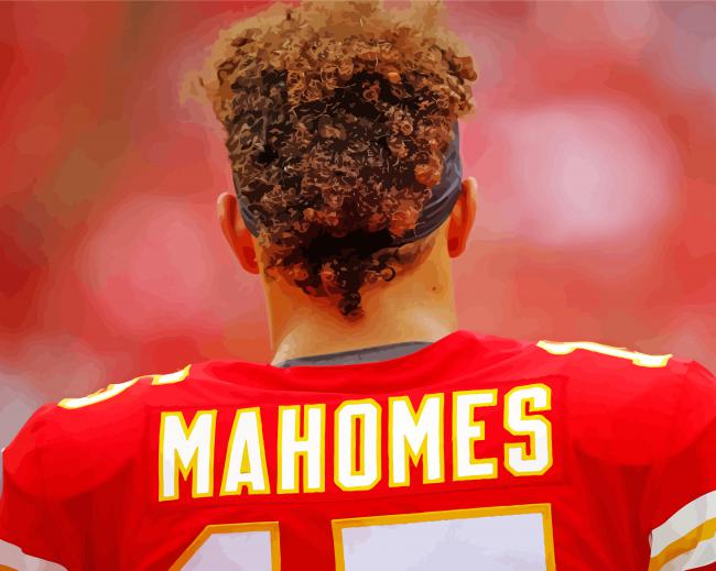 Patrick Lavon Mahomes paint by number