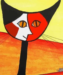 Picasso Cat paint by number