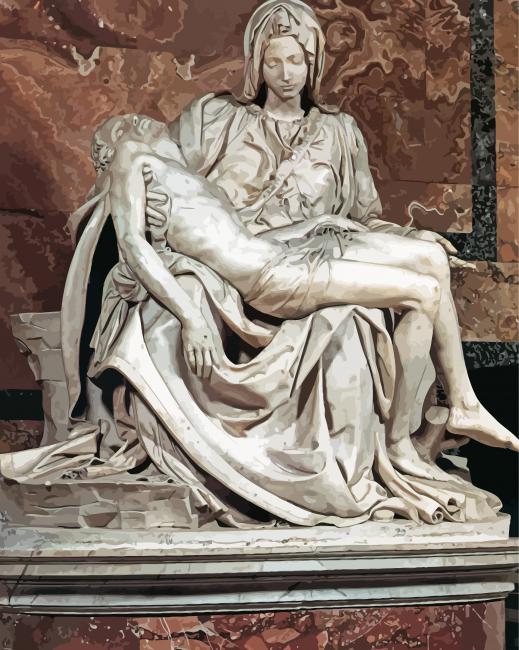 Pieta paint by number