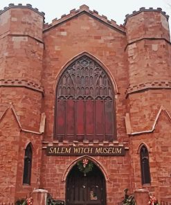 Salem Witch Museum paint by number