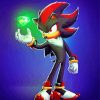 Sonic The Hedgehog Crystal Shadow paint by number