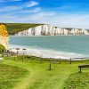 South Downs England Landscape paint by number