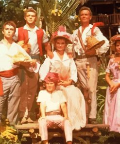 Swiss Family Robinson Characters paint by number