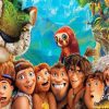 The Croods Characters paint by number