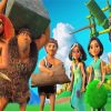 The Croods Family Movie paint by number