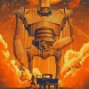 The Iron Giant Movie paint by number