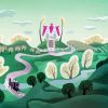 The Little House Mary Blair paint by number
