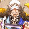 Trafalgar Law One Piece Anime paint by number