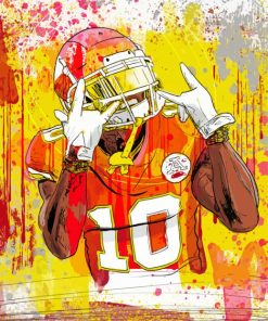 Tyreek Hill Art paint by number