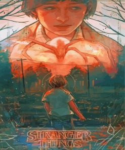 Will Byers Stranger Things Art paint by number
