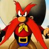 Yosemite Sam paint by number