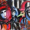 Abstract Carnival Venice paint by number
