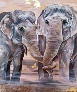 Elephant Lovers Animals paint by number