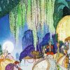 Felicia Looks At The Queen Of The Forest Kay Nielsen paint by number