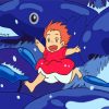 Fish Ponyo paint by number