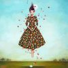 Floral Lady By Duyh Huynh paint by number