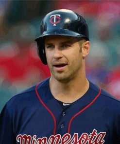 Joe Mauer paint by number